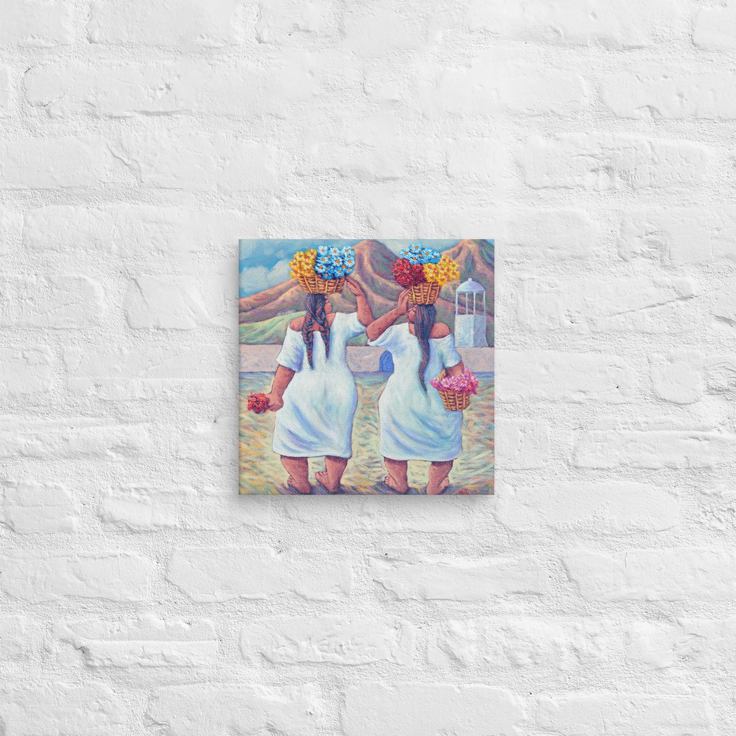 Las Floristas - Canvas