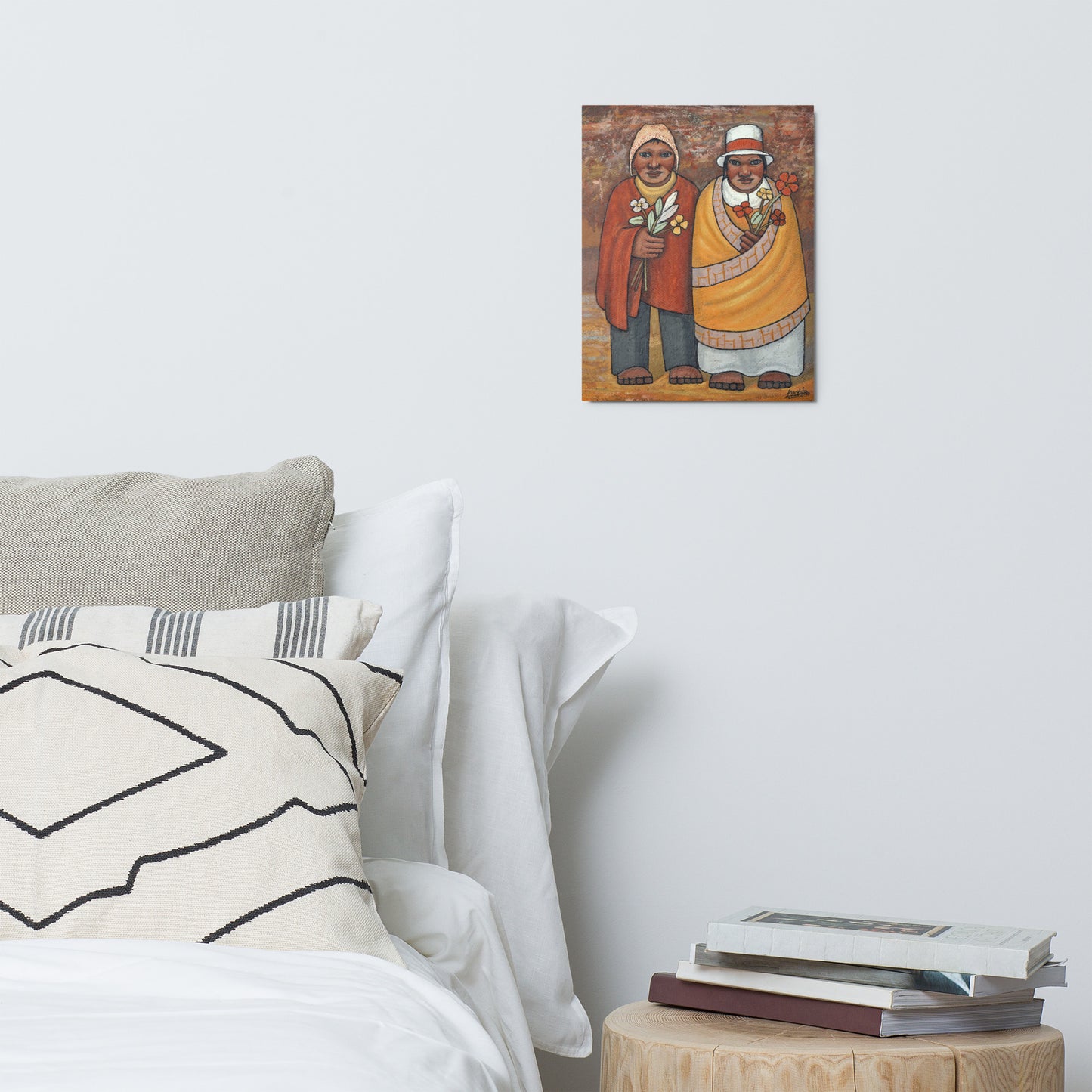Hombre y Mujer - Metal prints