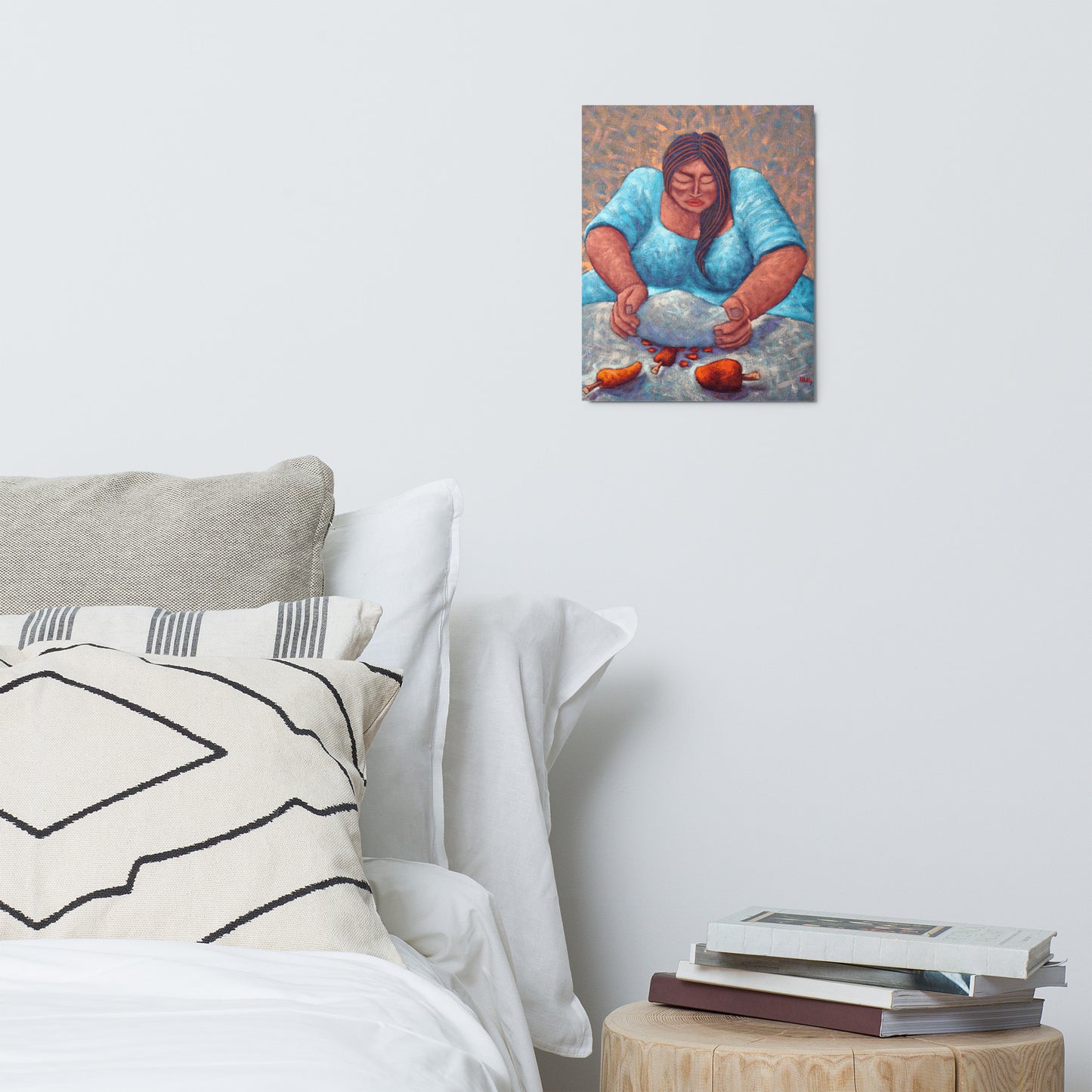 Moliendo Aji - Metal print
