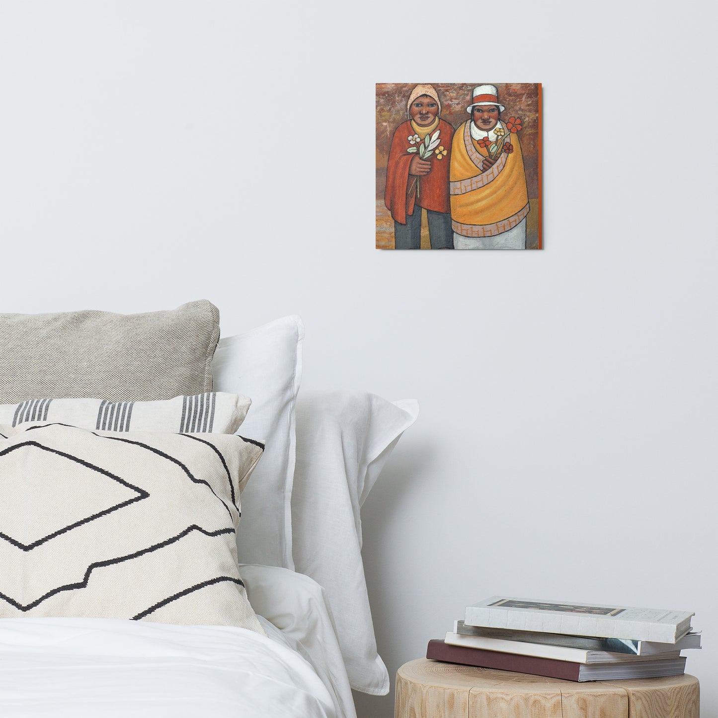 Hombre y Mujer - Metal prints