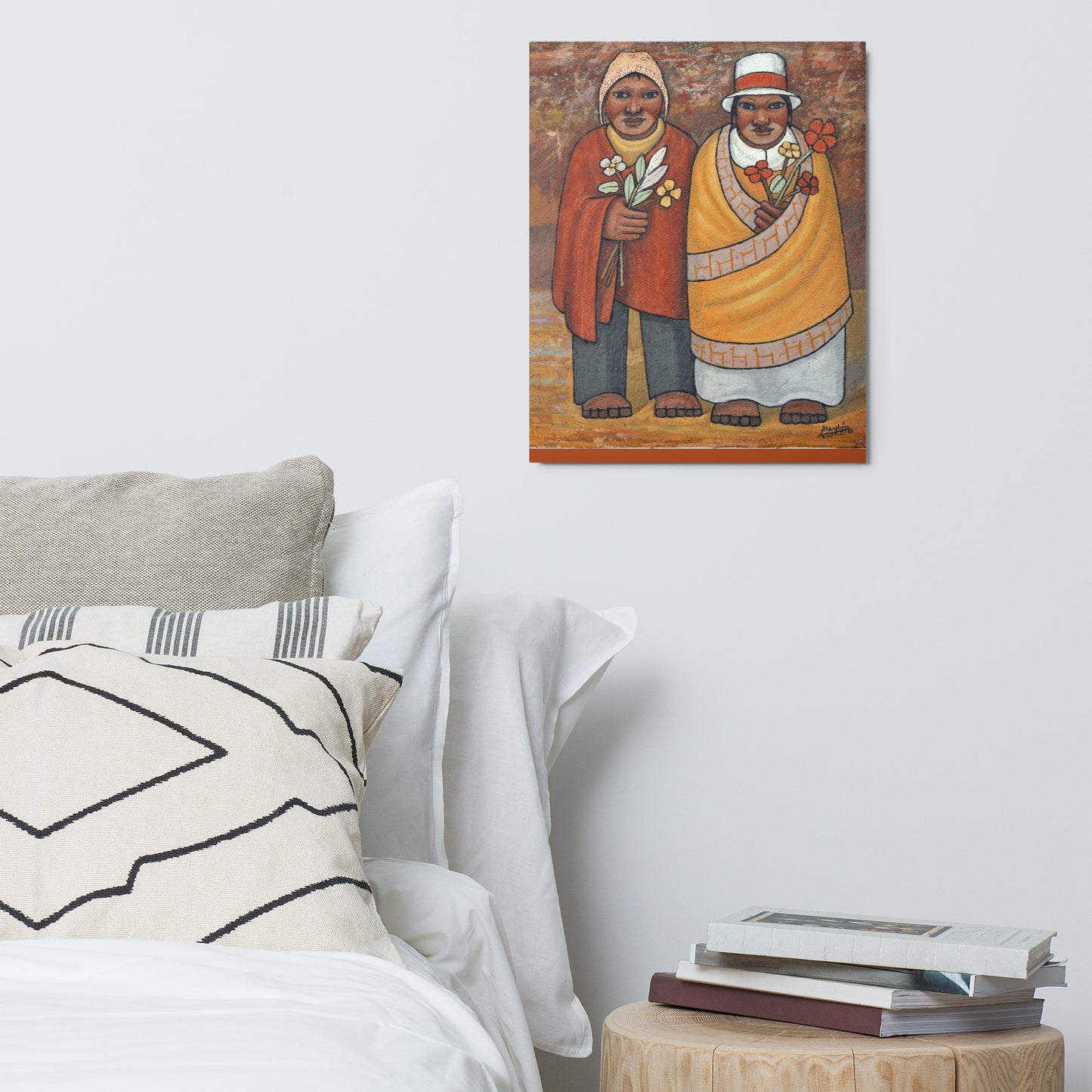 Hombre y Mujer - Metal prints