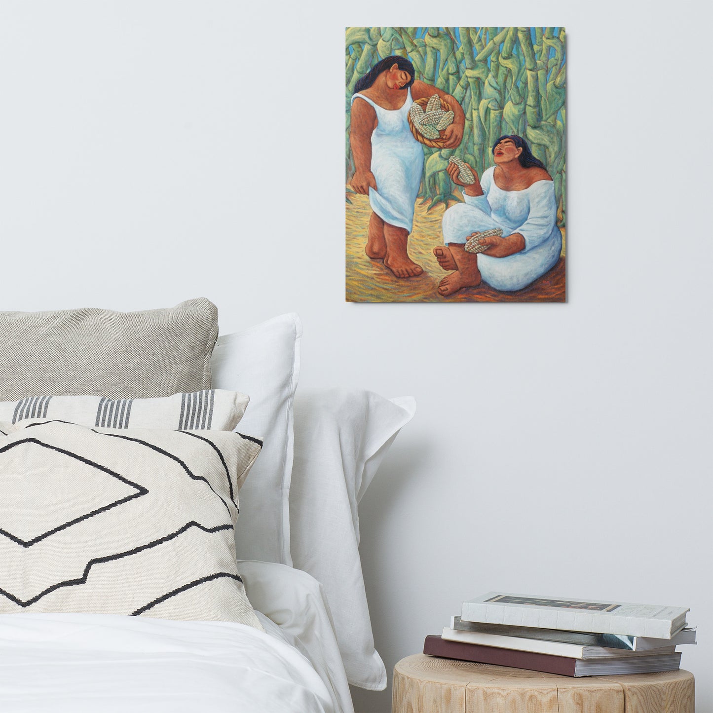 Mujeres Con Choclo - Metal prints