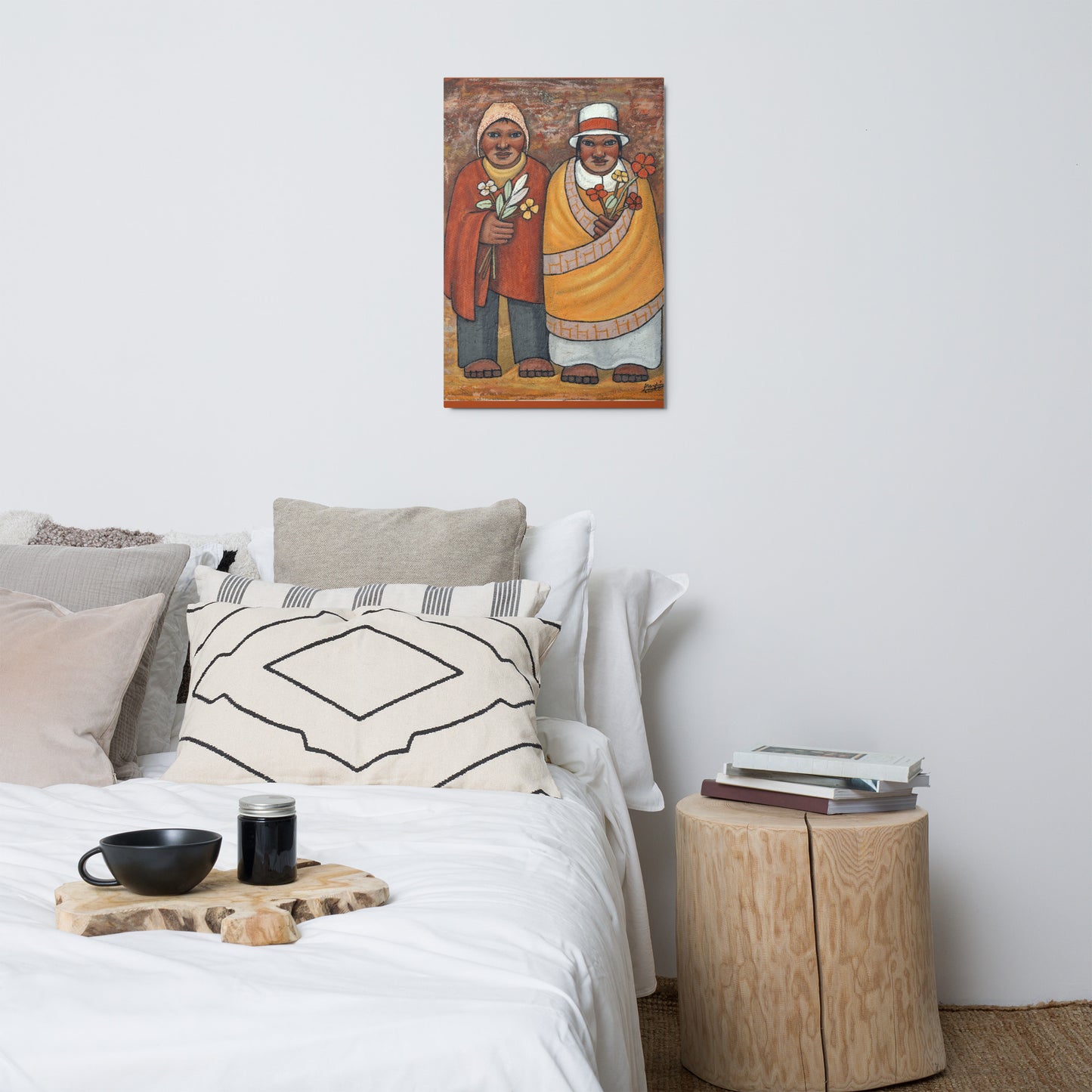Hombre y Mujer - Metal prints