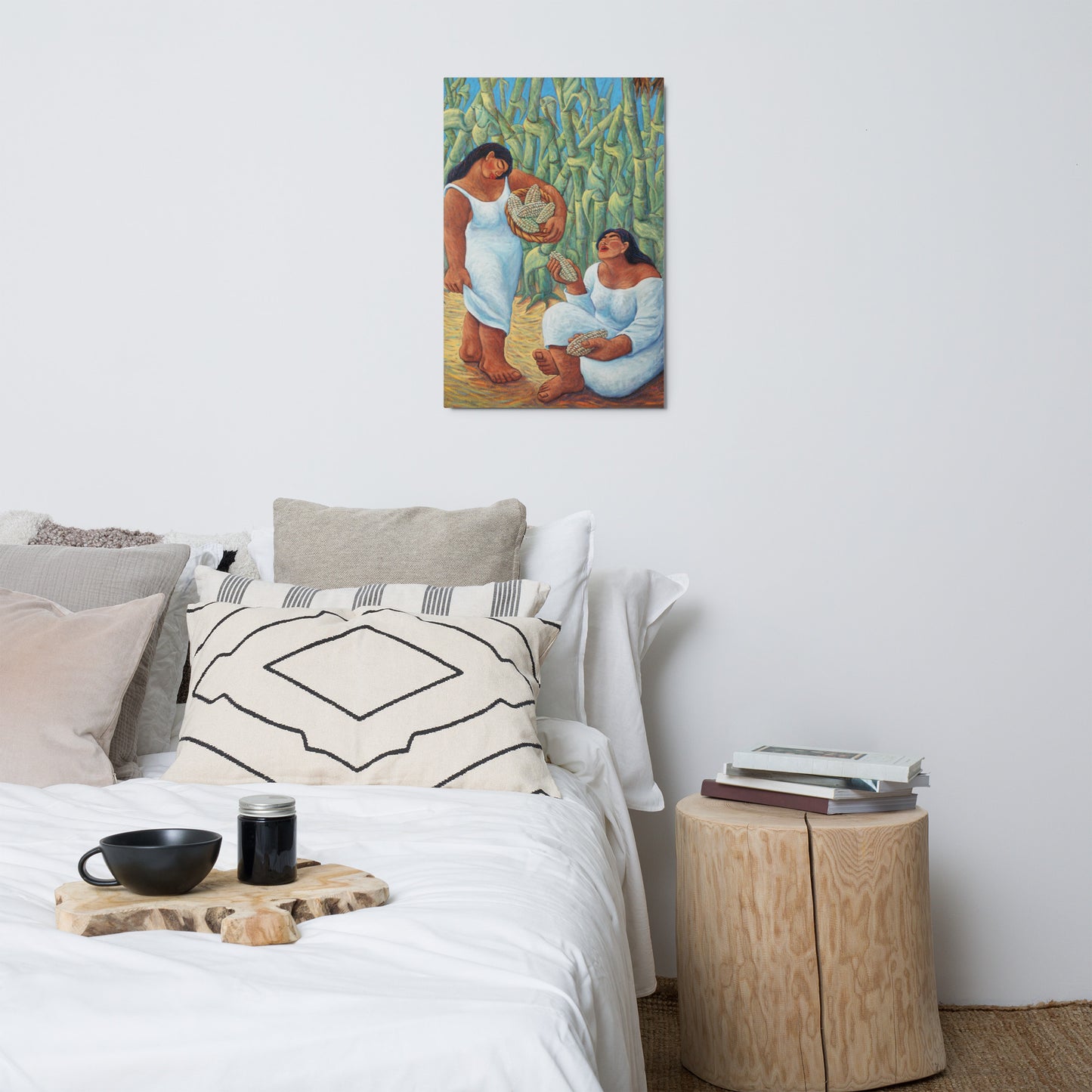 Mujeres Con Choclo - Metal prints