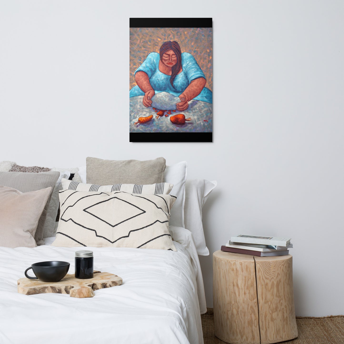 Moliendo Aji - Metal print
