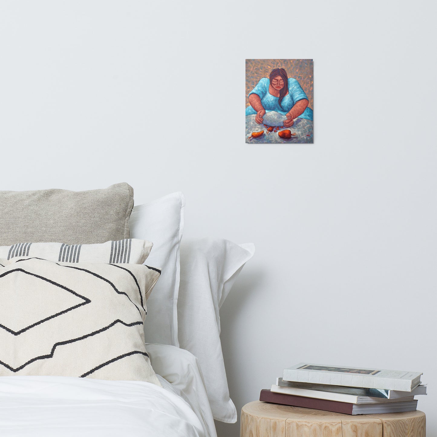 Moliendo Aji - Metal print