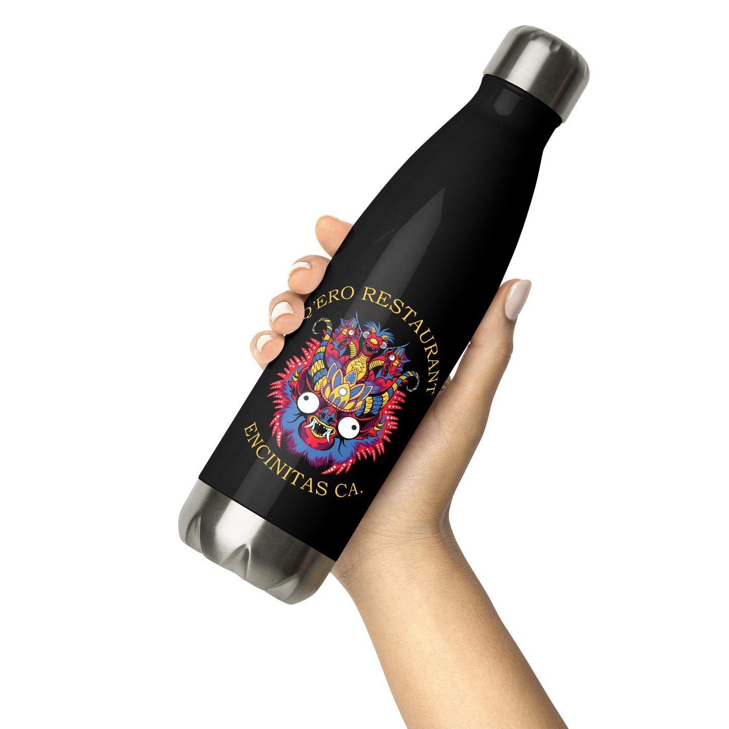 Diablada Red/Yellow - Stainless Steel Water Bottle