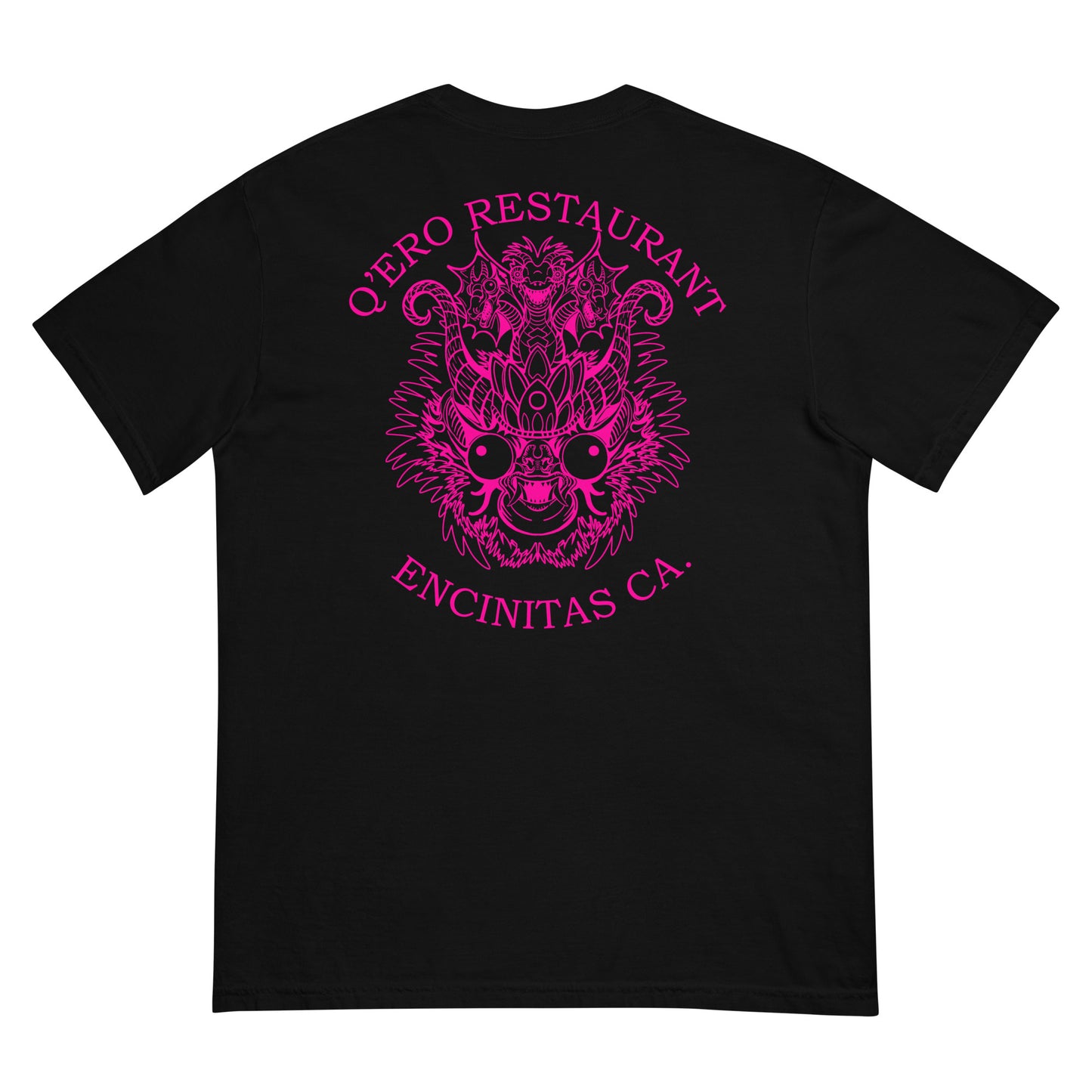 Diablada Pink Outline - Heavyweight T-shirt