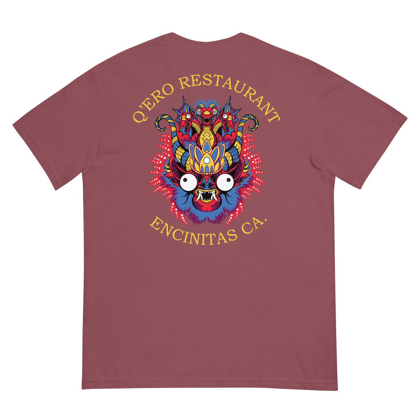 Diablada Red/Yellow - Heavyweight T-shirt