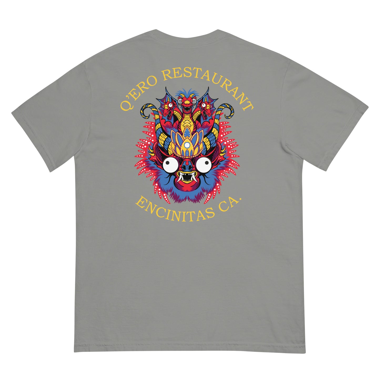 Diablada Red/Yellow - Heavyweight T-shirt
