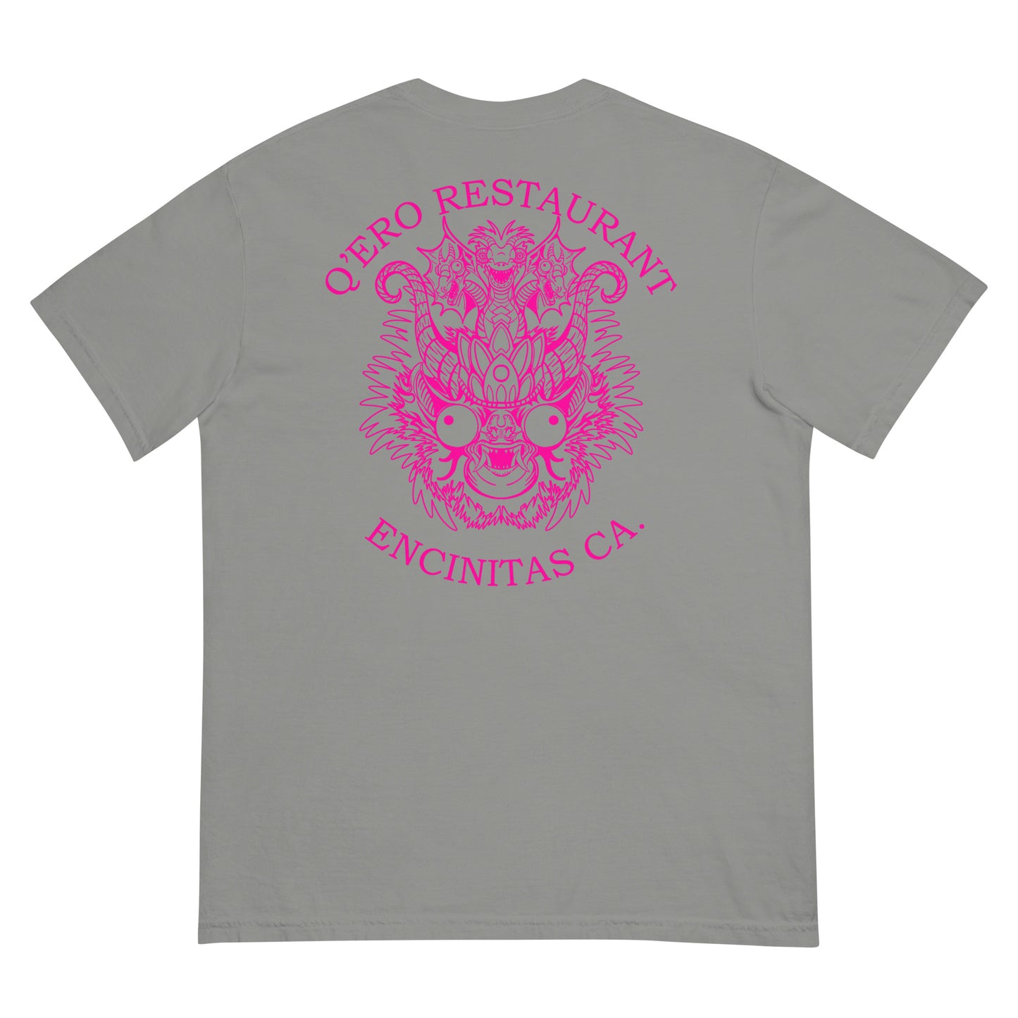 Diablada Pink Outline - Heavyweight T-shirt