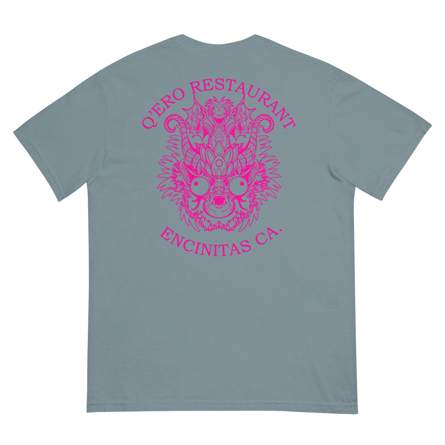 Diablada Pink Outline - Heavyweight T-shirt