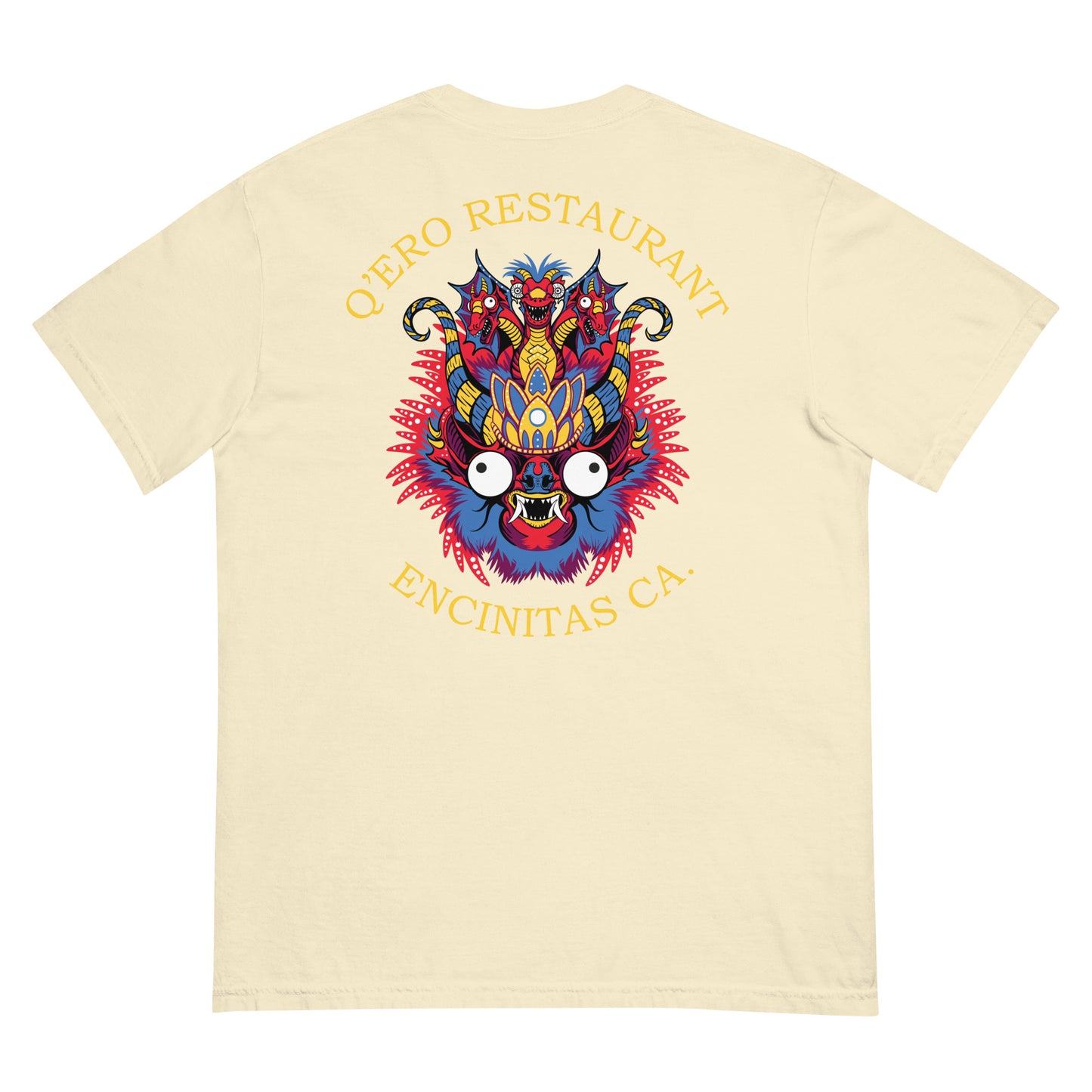 Diablada Red/Yellow - Heavyweight T-shirt
