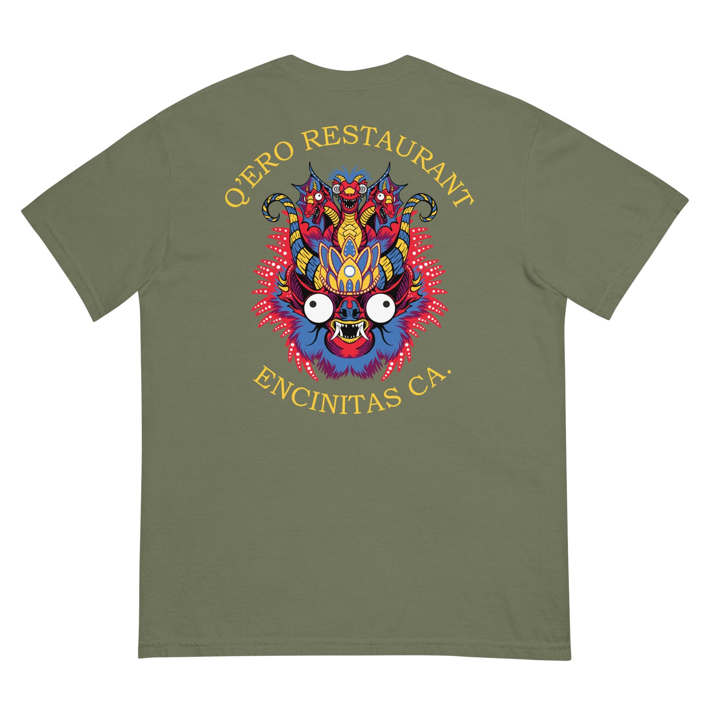 Diablada Red/Yellow - Heavyweight T-shirt