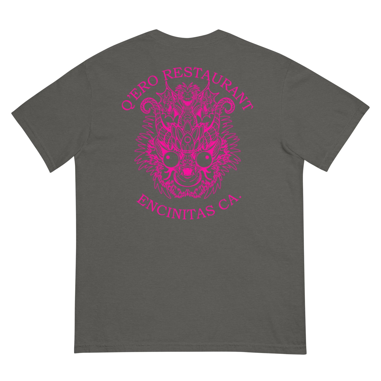 Diablada Pink Outline - Heavyweight T-shirt