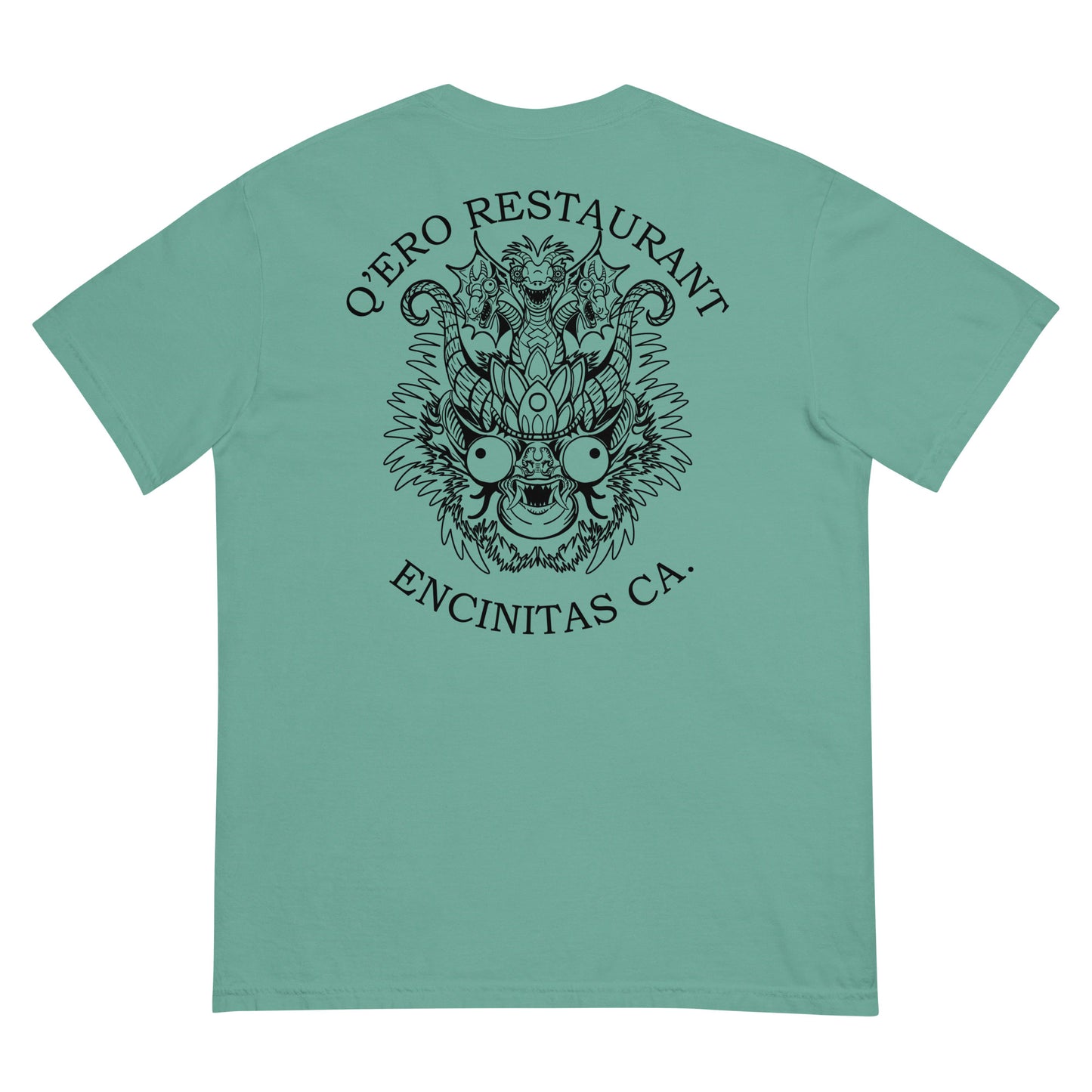 Diablada Black Outline - Heavyweight T-shirt