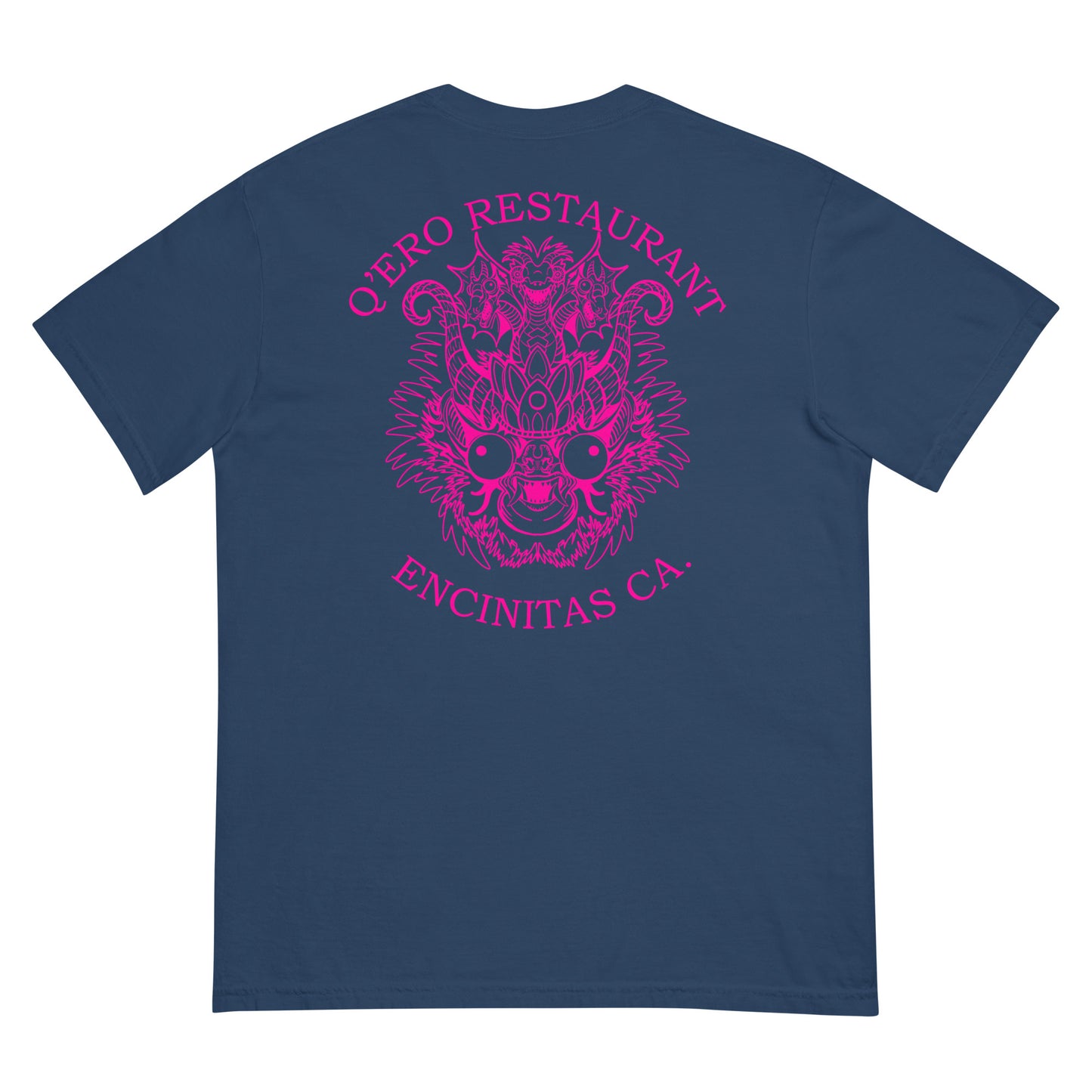 Diablada Pink Outline - Heavyweight T-shirt