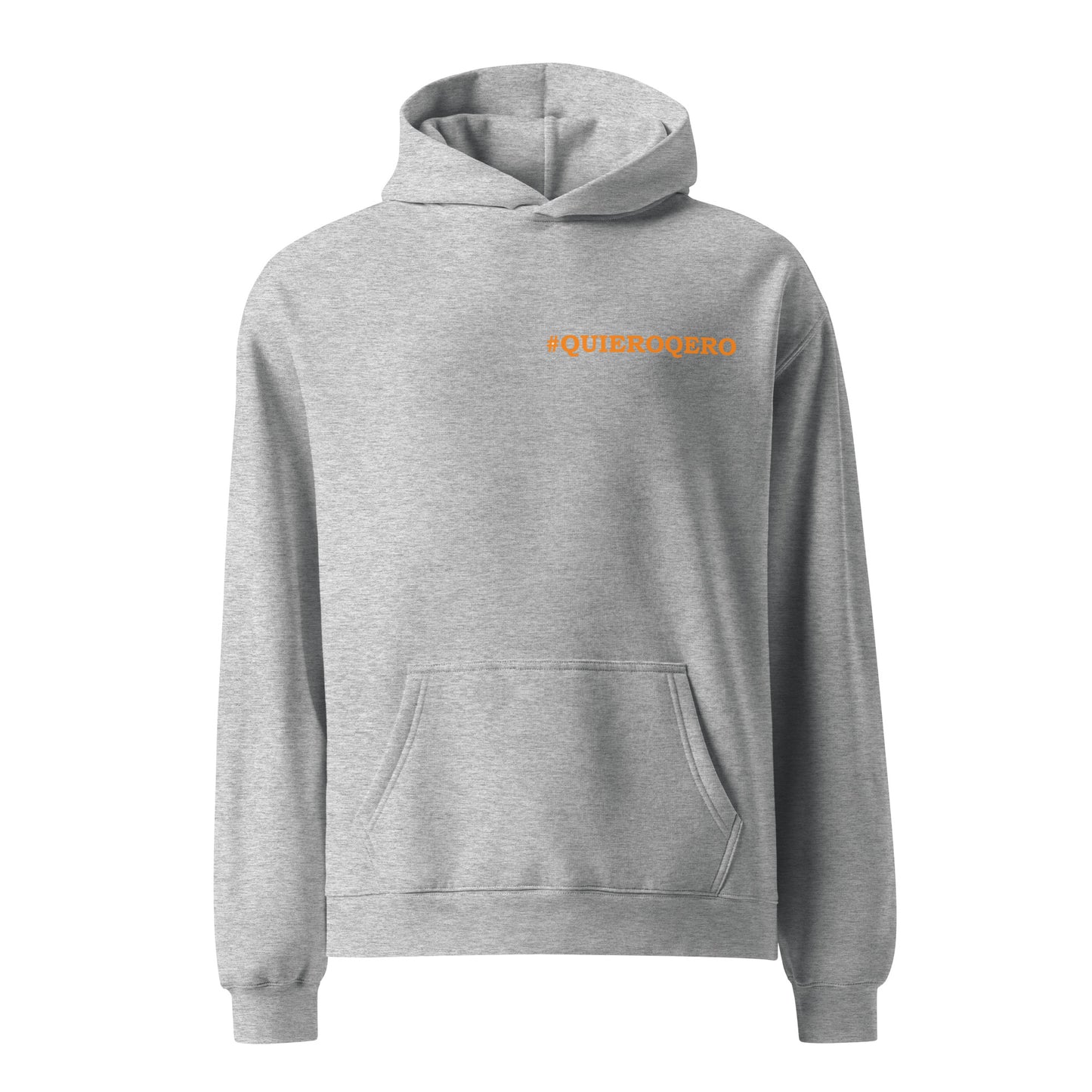 Diablada Blue/Orange - Thick No-Drawstring Oversized Hoodie