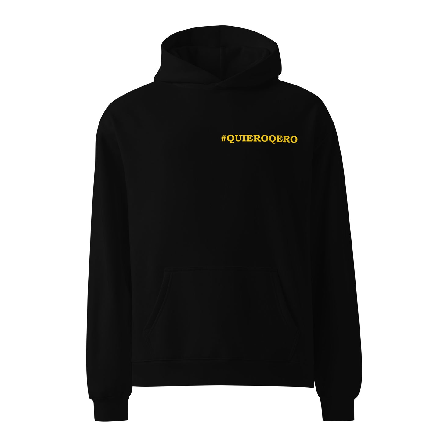 Diablada Red/Yellow -Thick No-Drawstring Oversized Hoodie