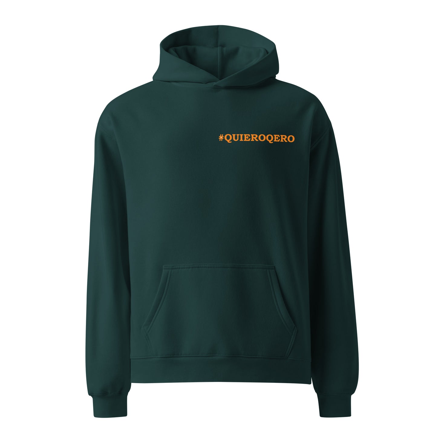 Diablada Blue/Orange - Thick No-Drawstring Oversized Hoodie