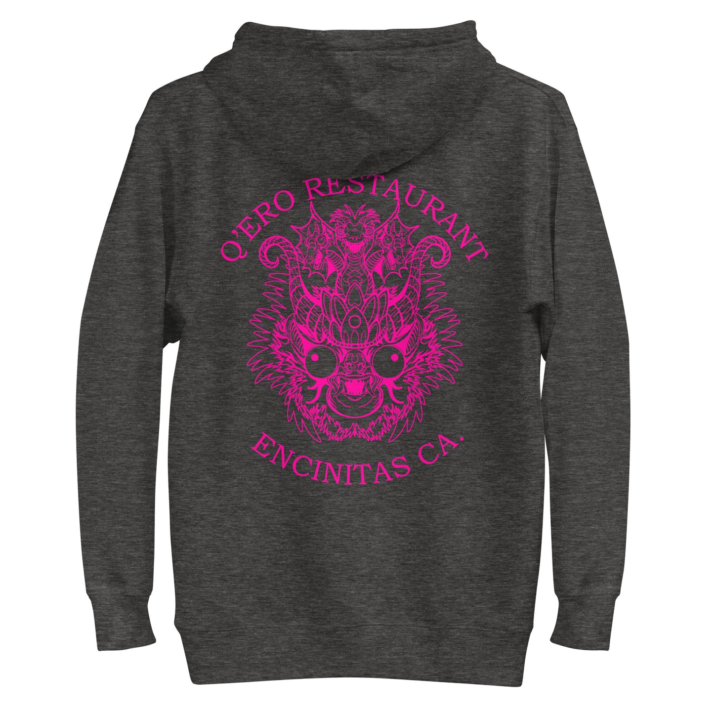 Diablada Pink Outline - Unisex Hoodie