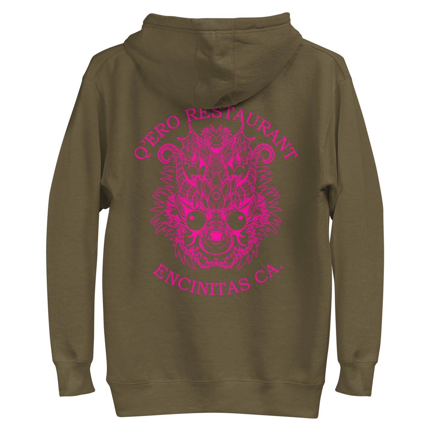 Diablada Pink Outline - Unisex Hoodie