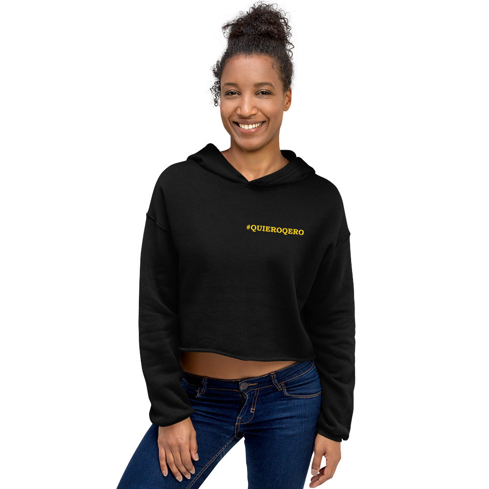 Diblada Red/Yellow - Crop Hoodie