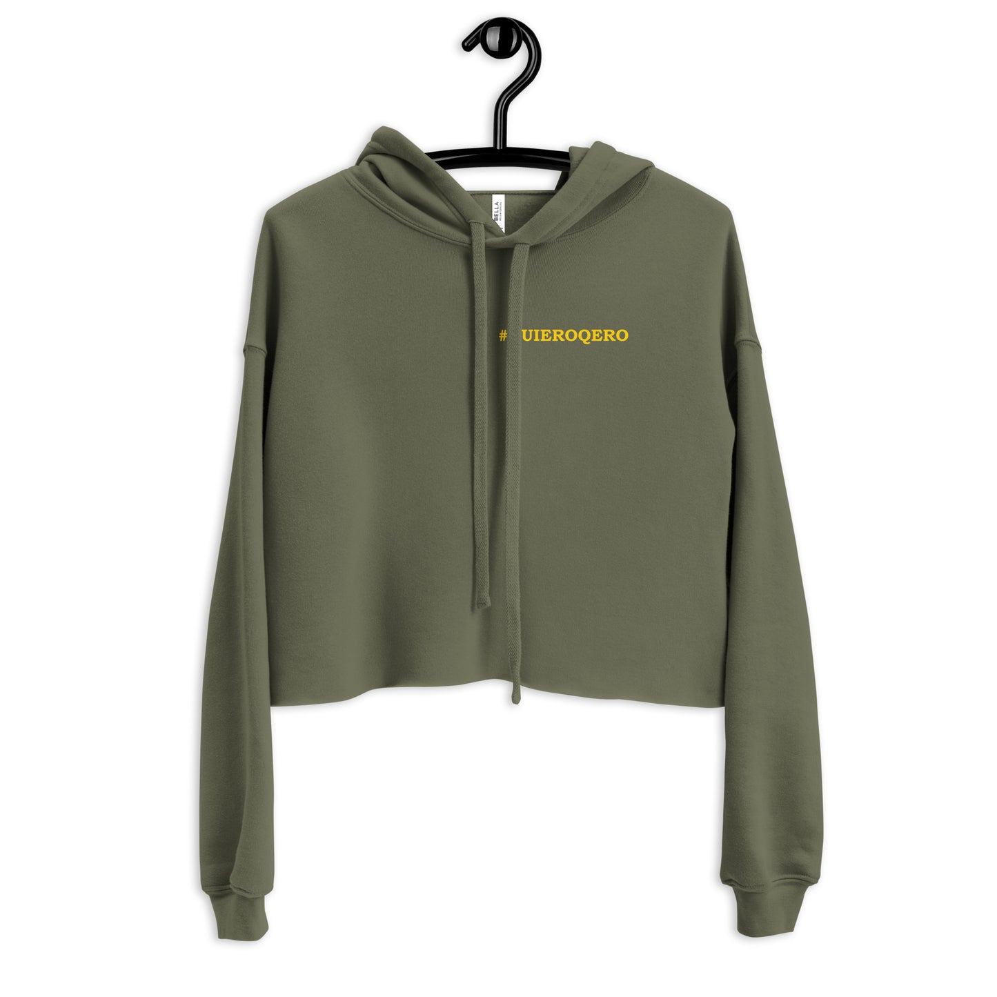 Diblada Red/Yellow - Crop Hoodie
