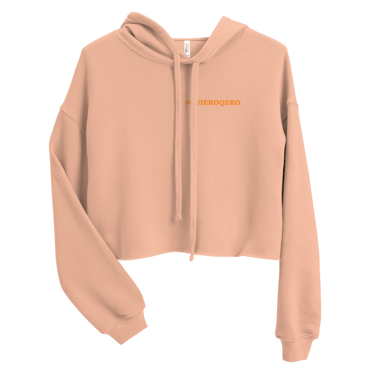 Diablada Blue/Orange - Crop Hoodie