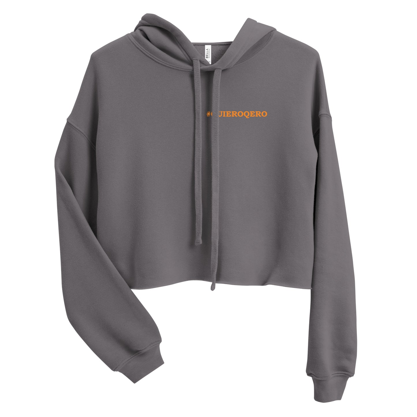 Diablada Blue/Orange - Crop Hoodie