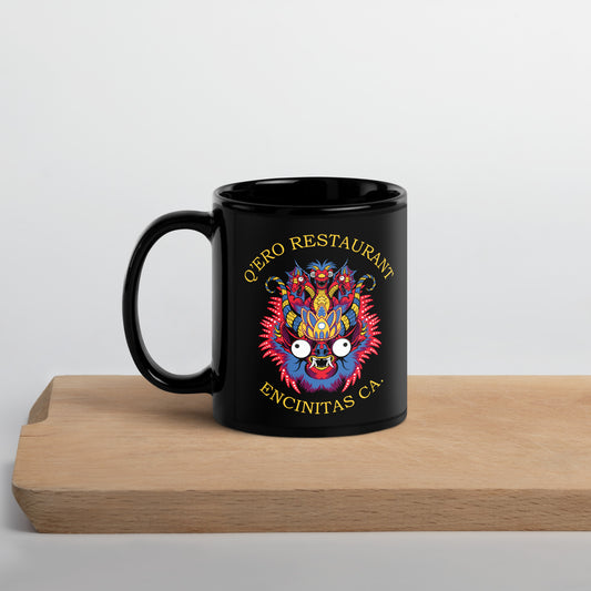 Diablada Red/Yellow Black Glossy Mug