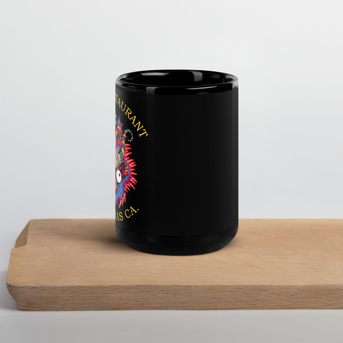 Diablada Red/Yellow Black Glossy Mug