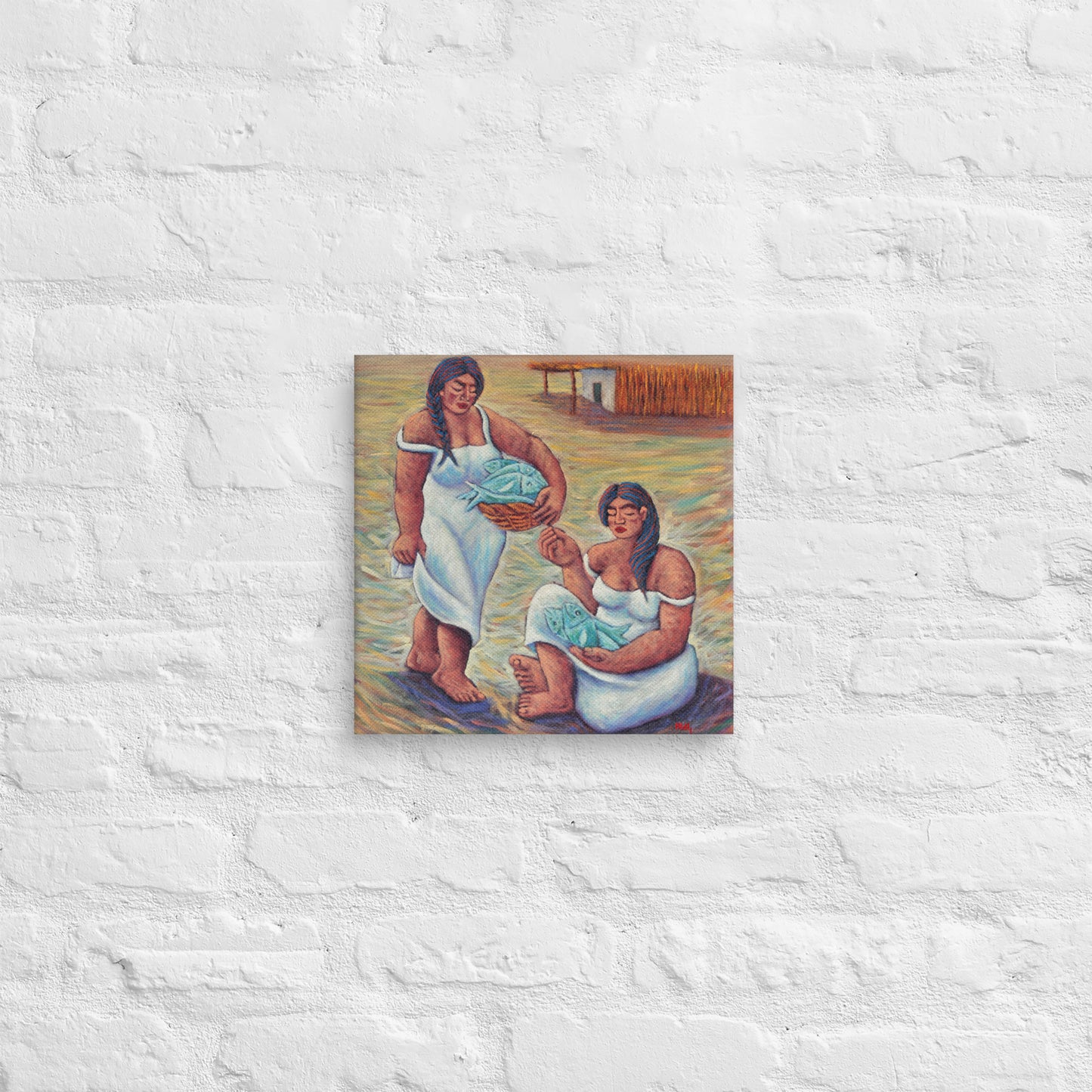 Pescadores Canvas Print