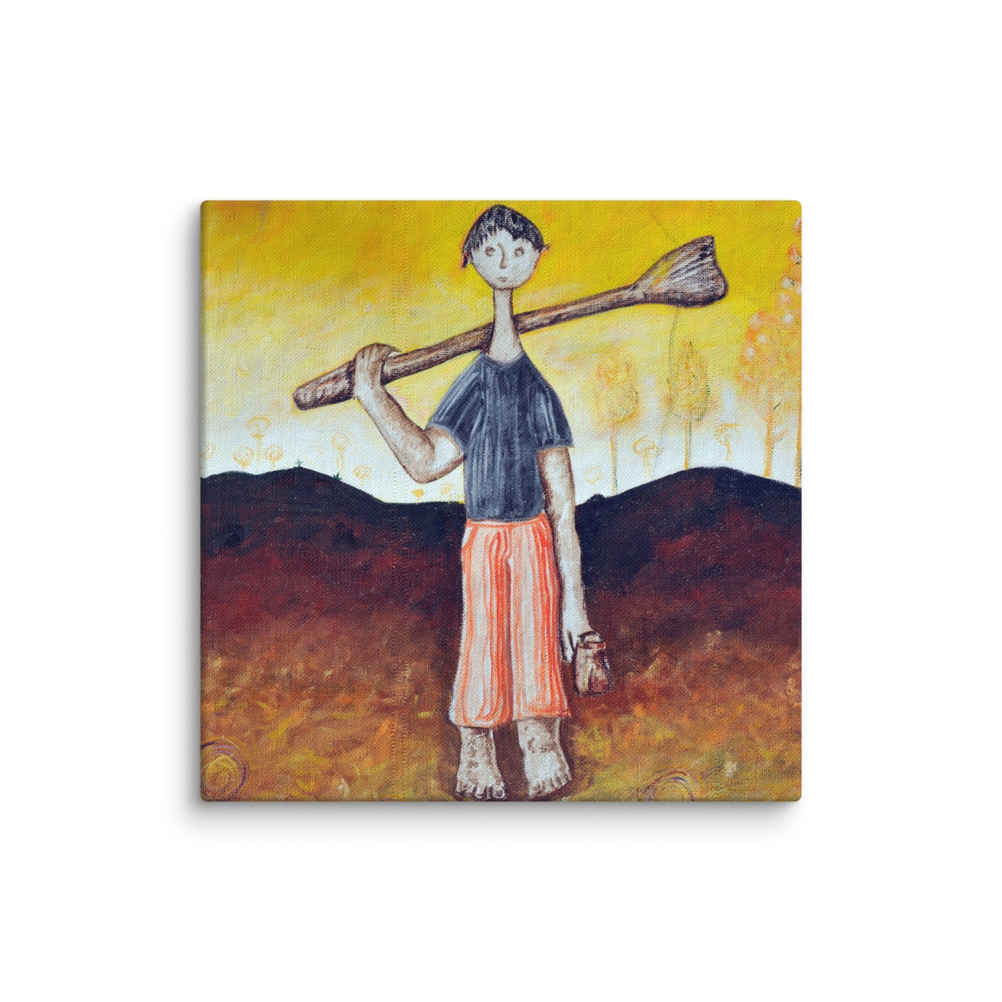 Boy & the Sun Canvas