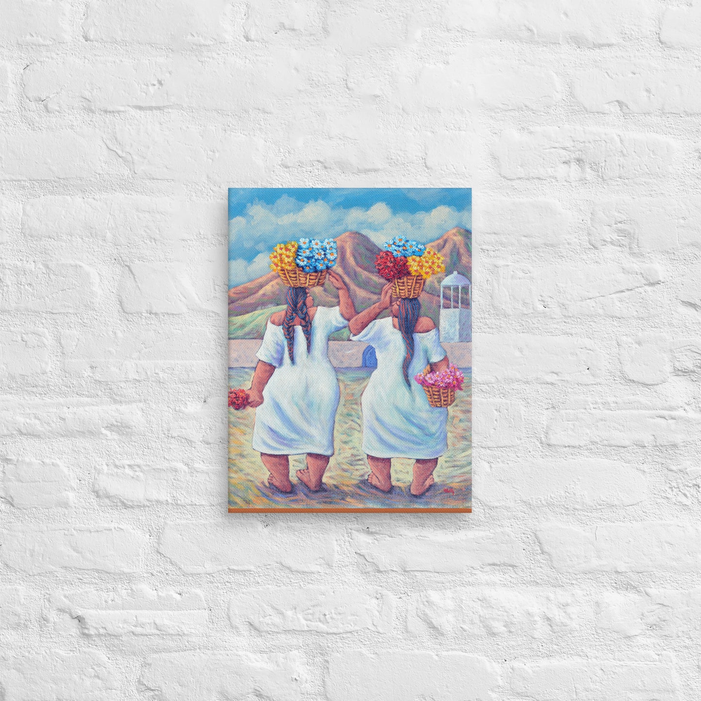Las Floristas - Canvas