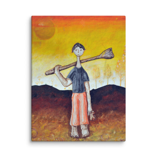 Boy & the Sun Canvas