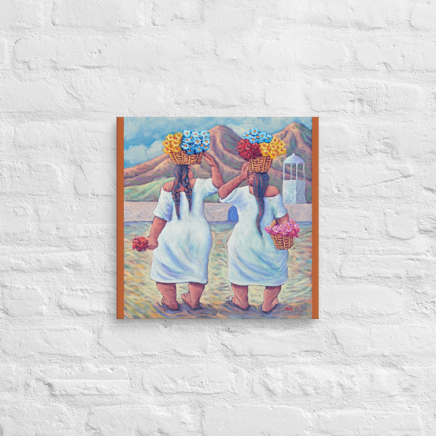 Las Floristas - Canvas