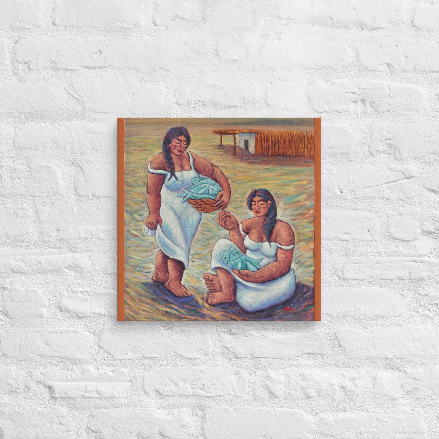 Pescadores Canvas Print