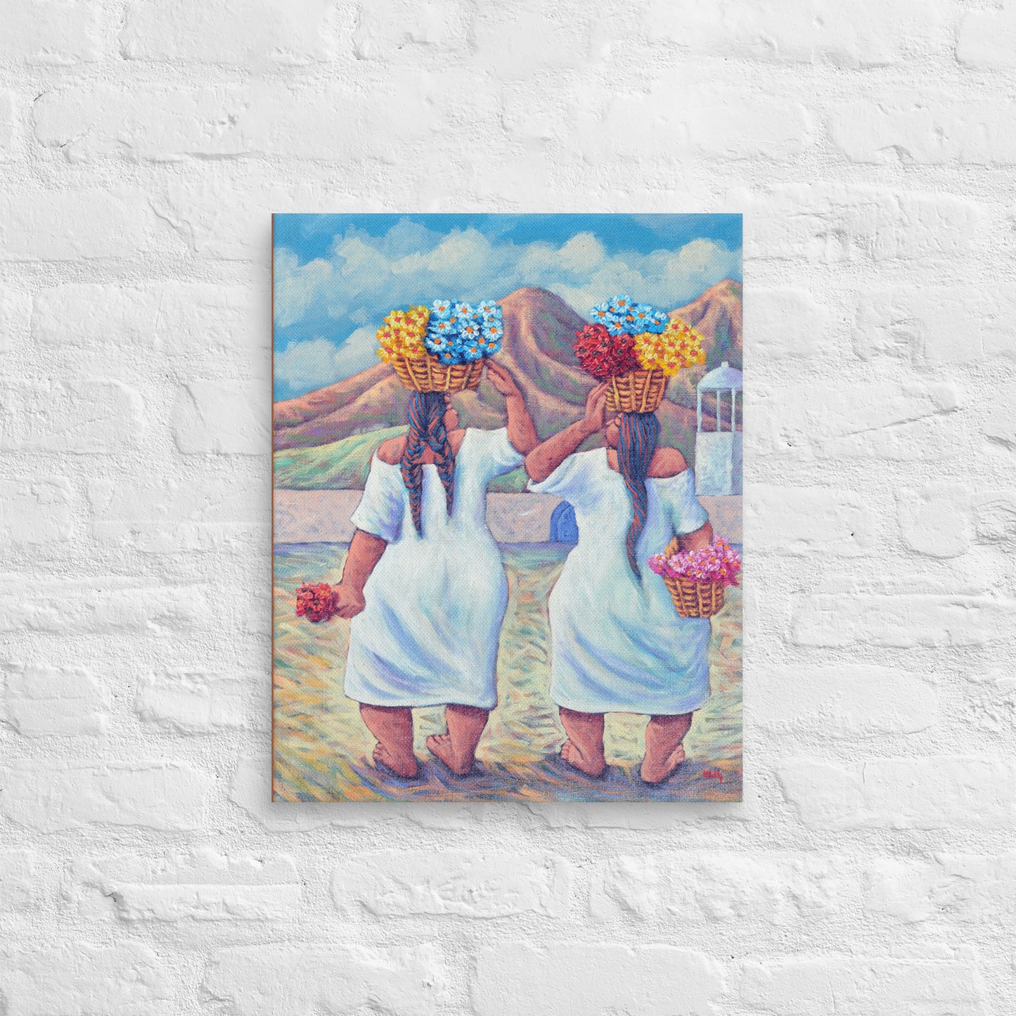 Las Floristas - Canvas