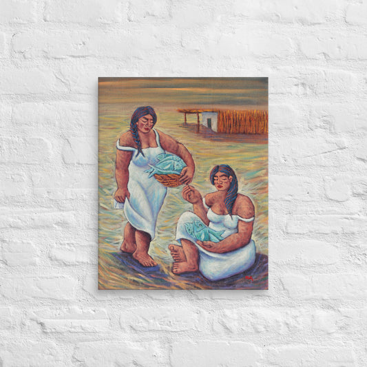 Pescadores Canvas Print