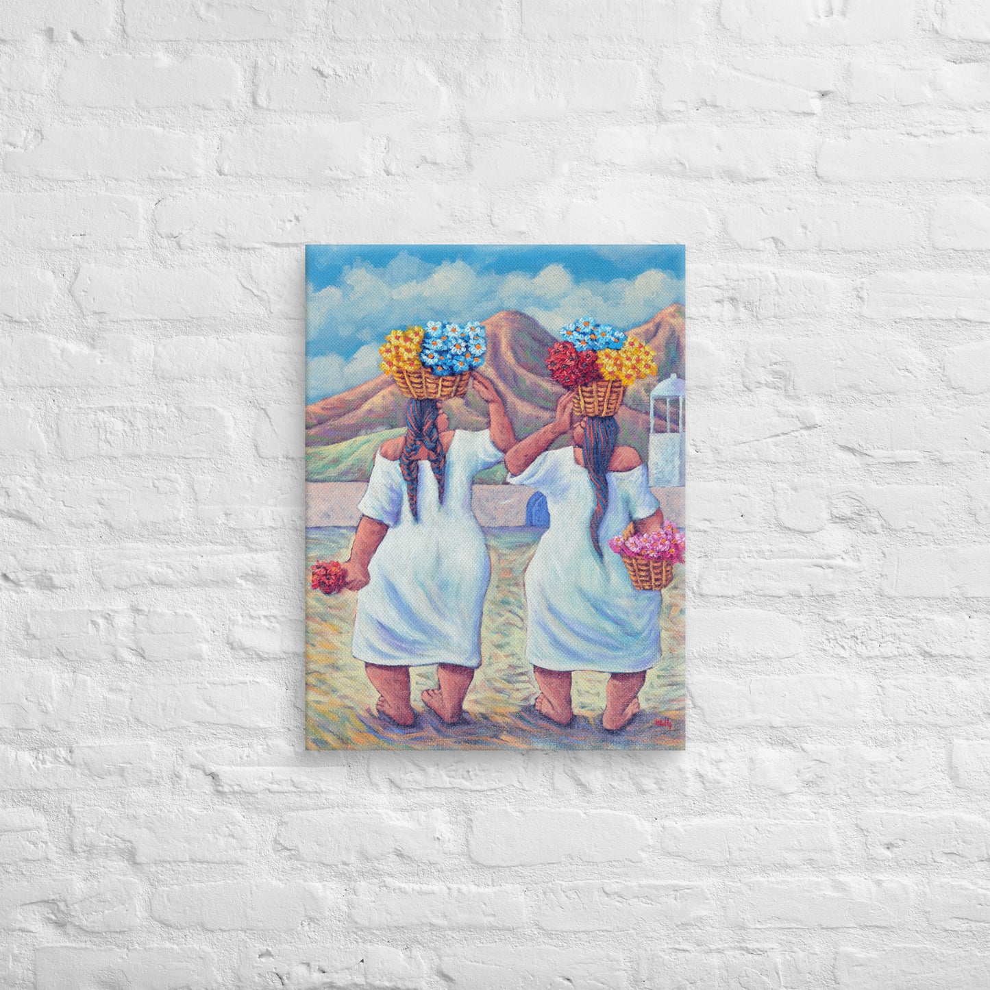 Las Floristas - Canvas