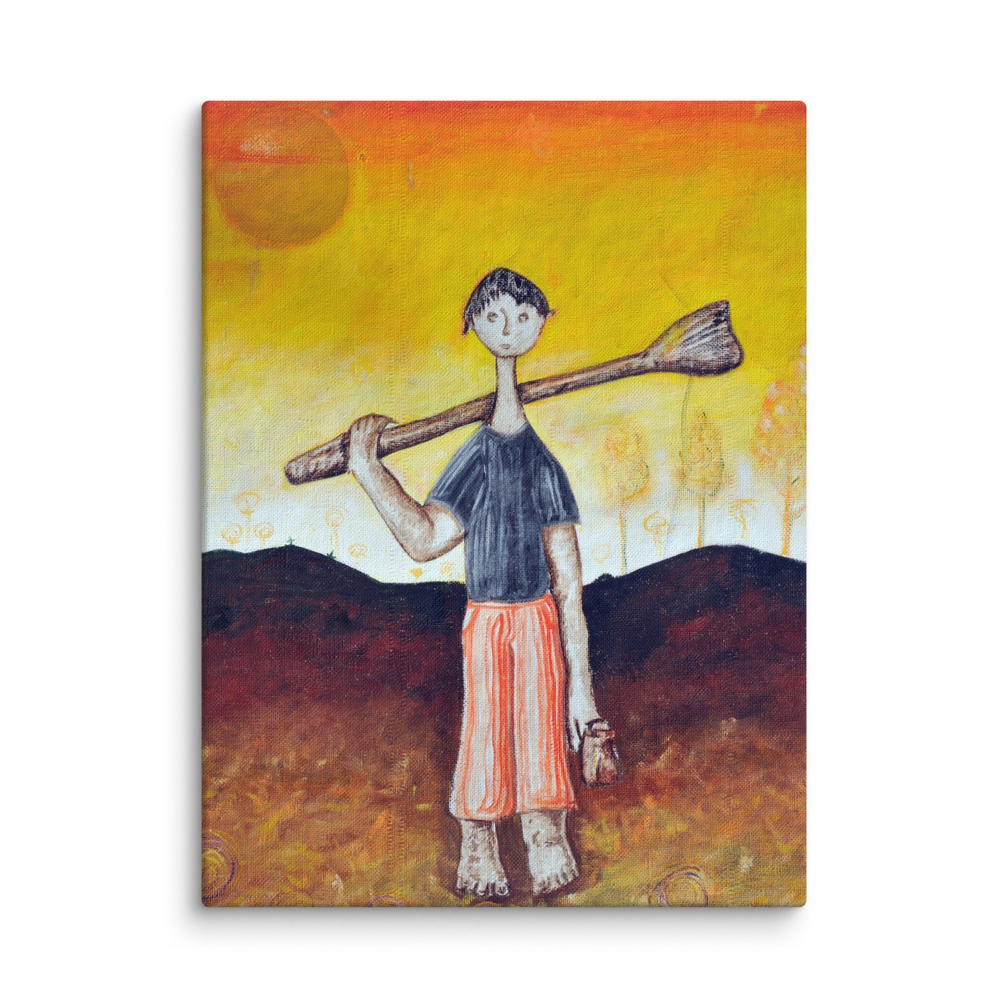 Boy & the Sun Canvas