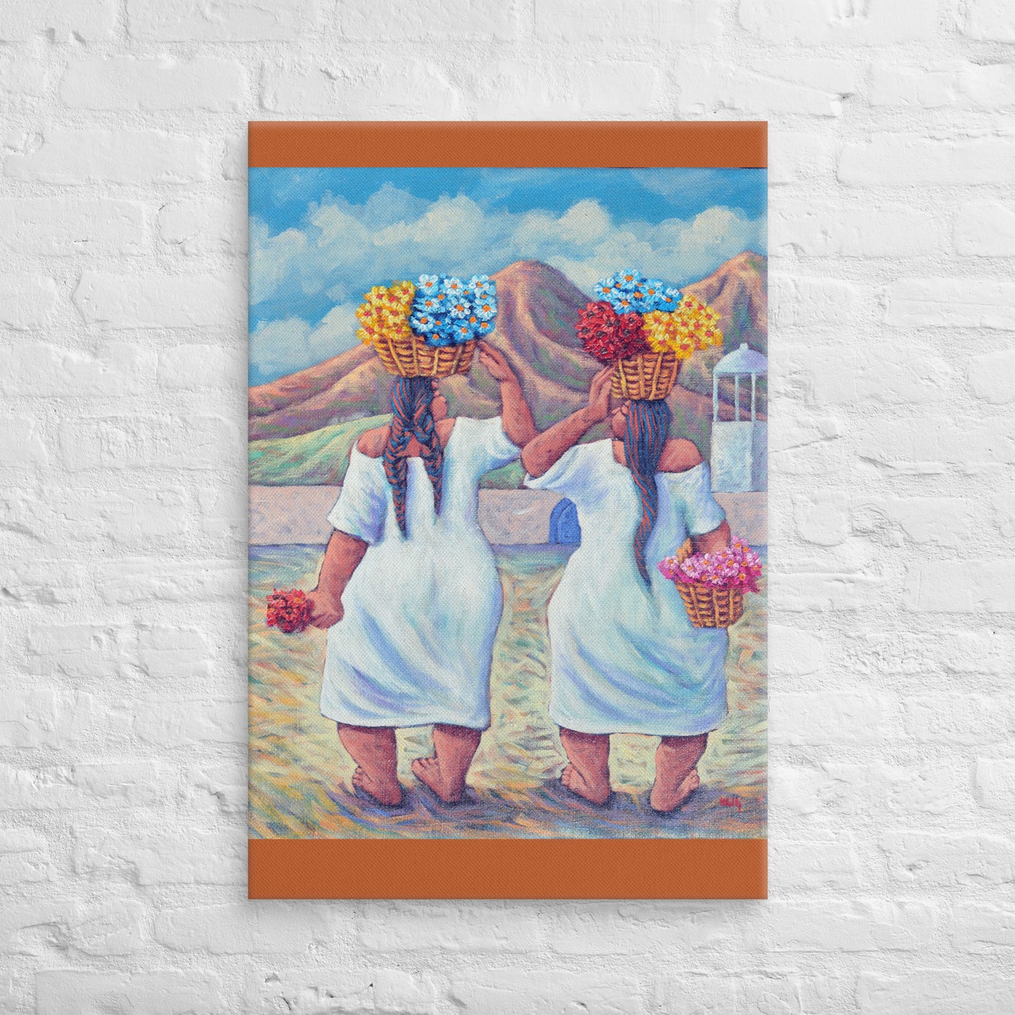 Las Floristas - Canvas