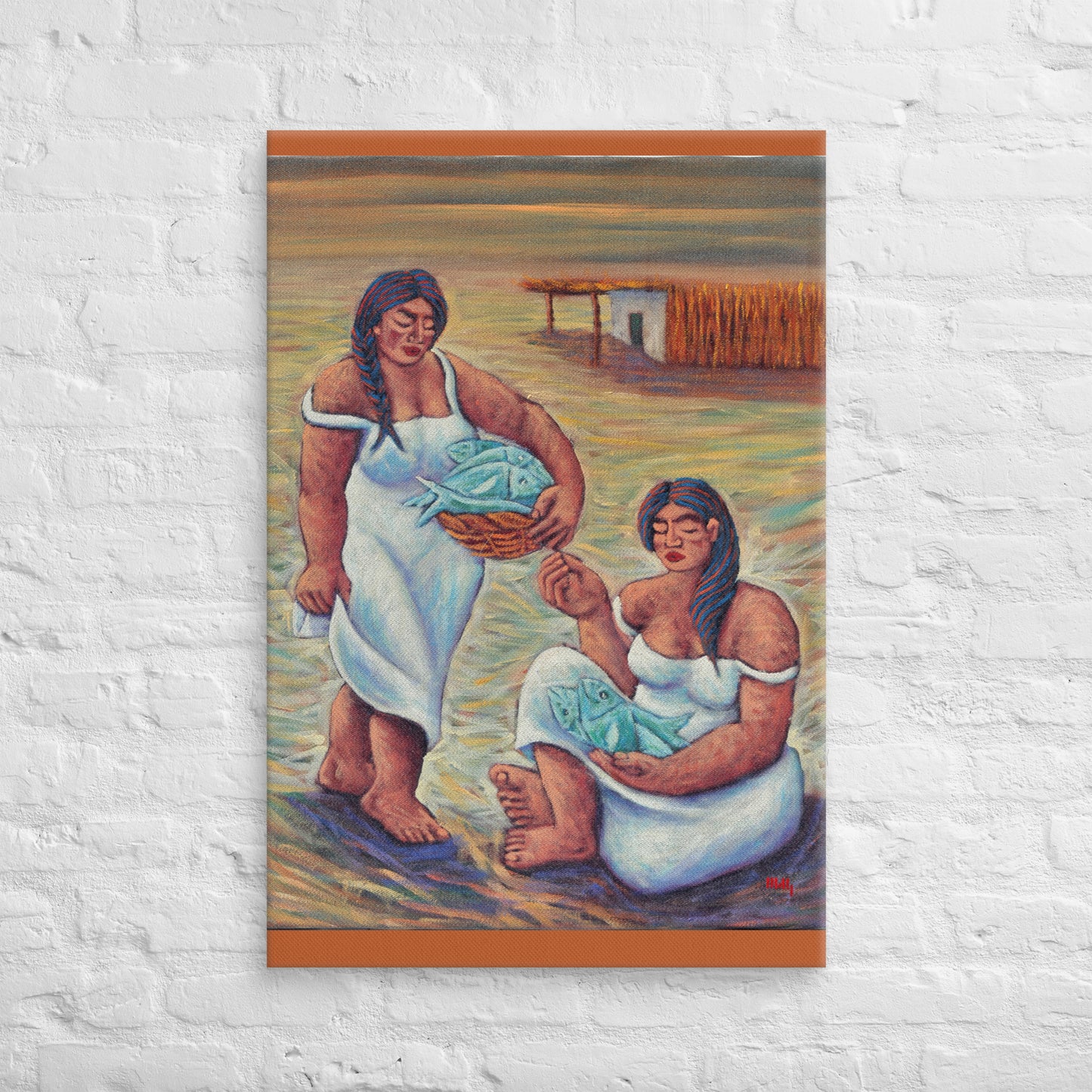 Pescadores Canvas Print