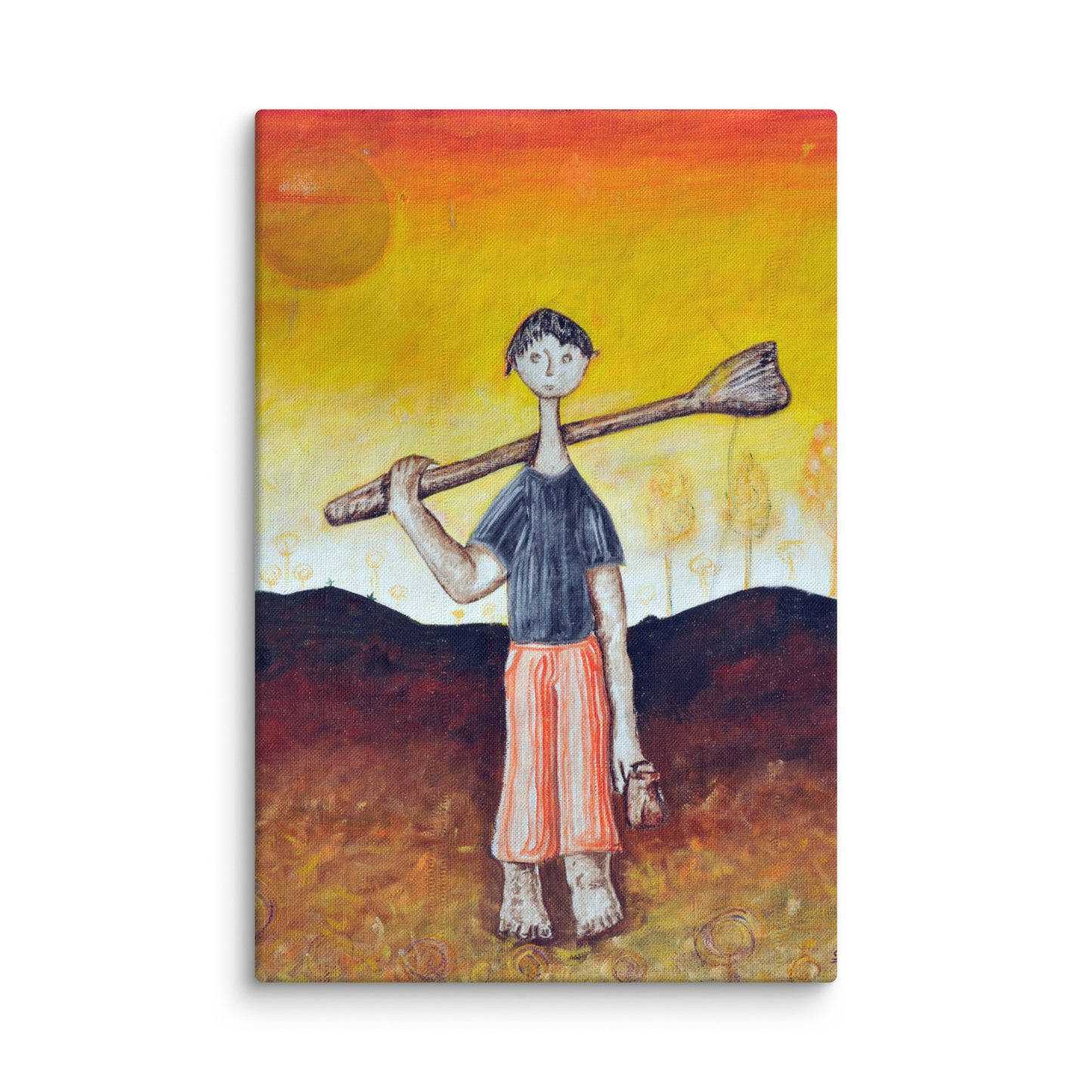 Boy & the Sun Canvas