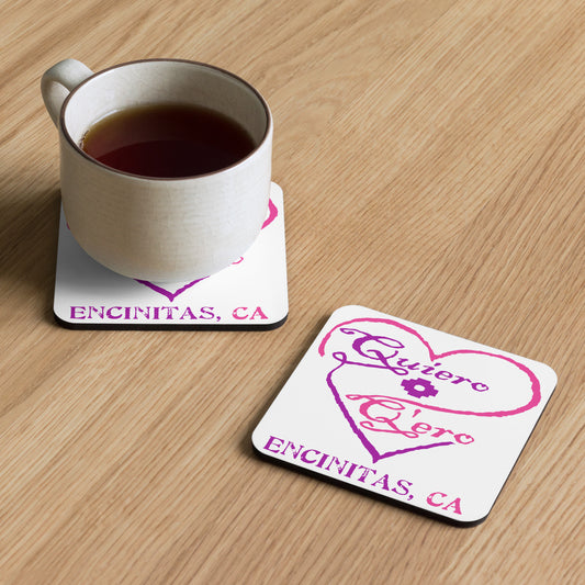 Quiero Qero Cork-back coaster