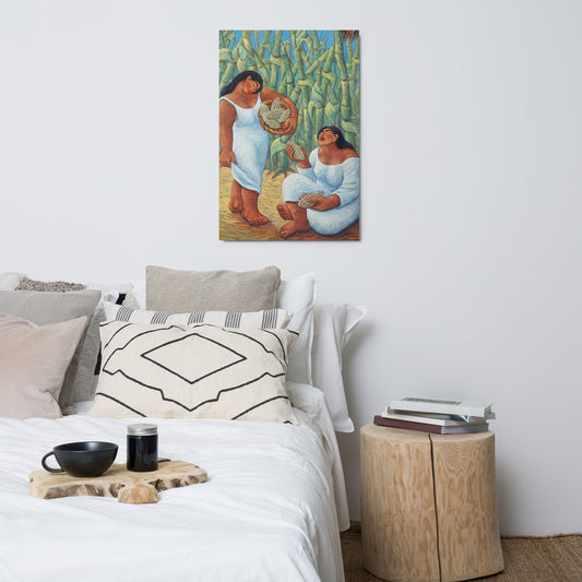 Mujeres Con Choclo - Metal prints