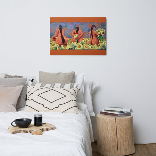 Mujeres Con Calas - Metal prints