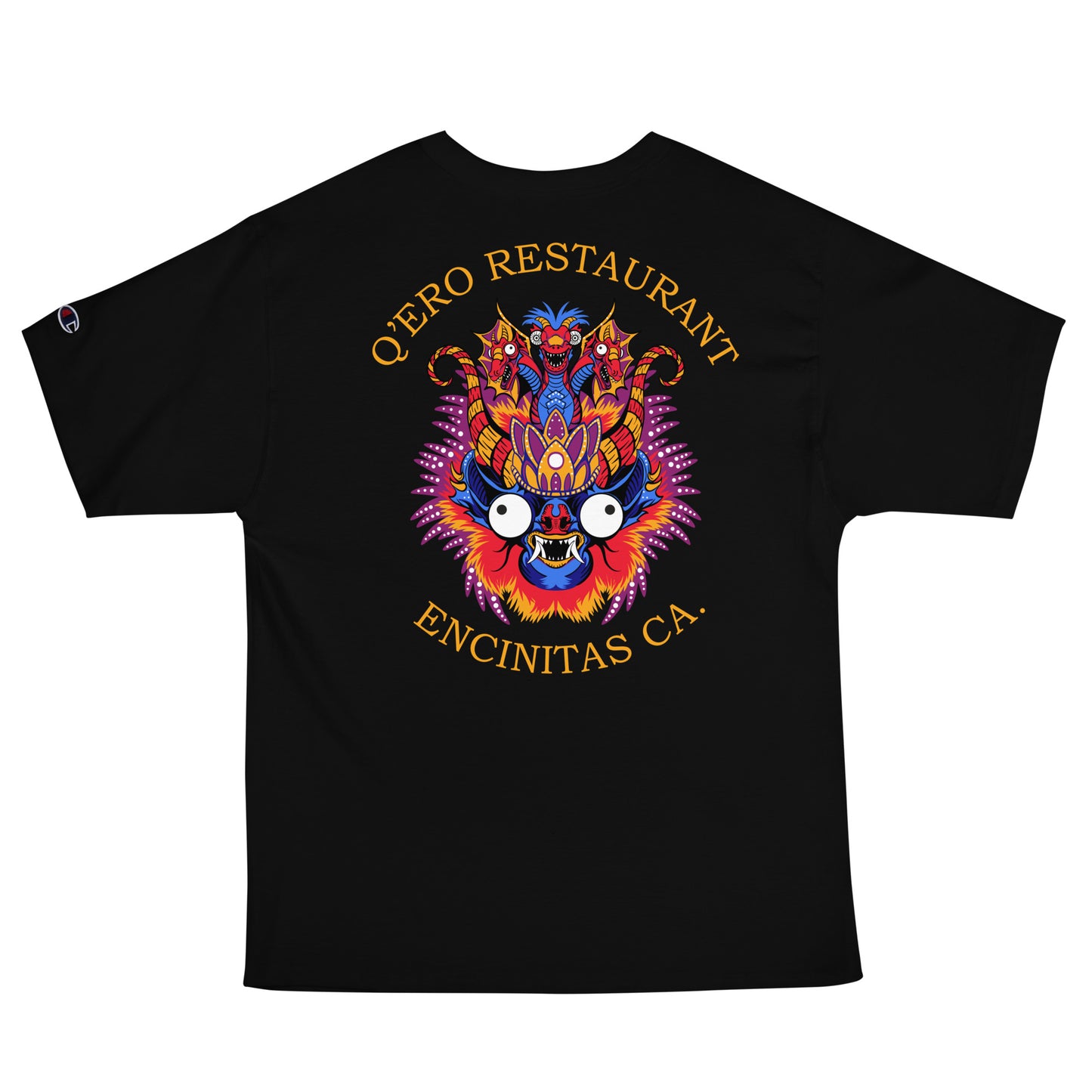 Diablada Blue/Orange - Men's Champion T-Shirt