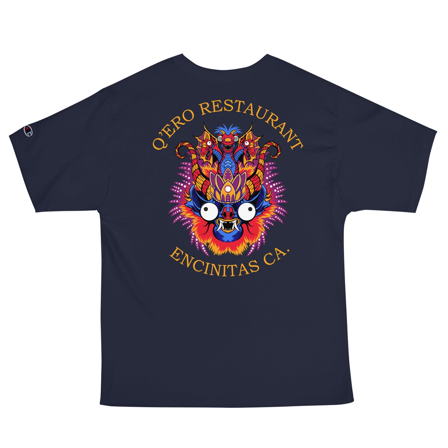 Diablada Blue/Orange - Men's Champion T-Shirt